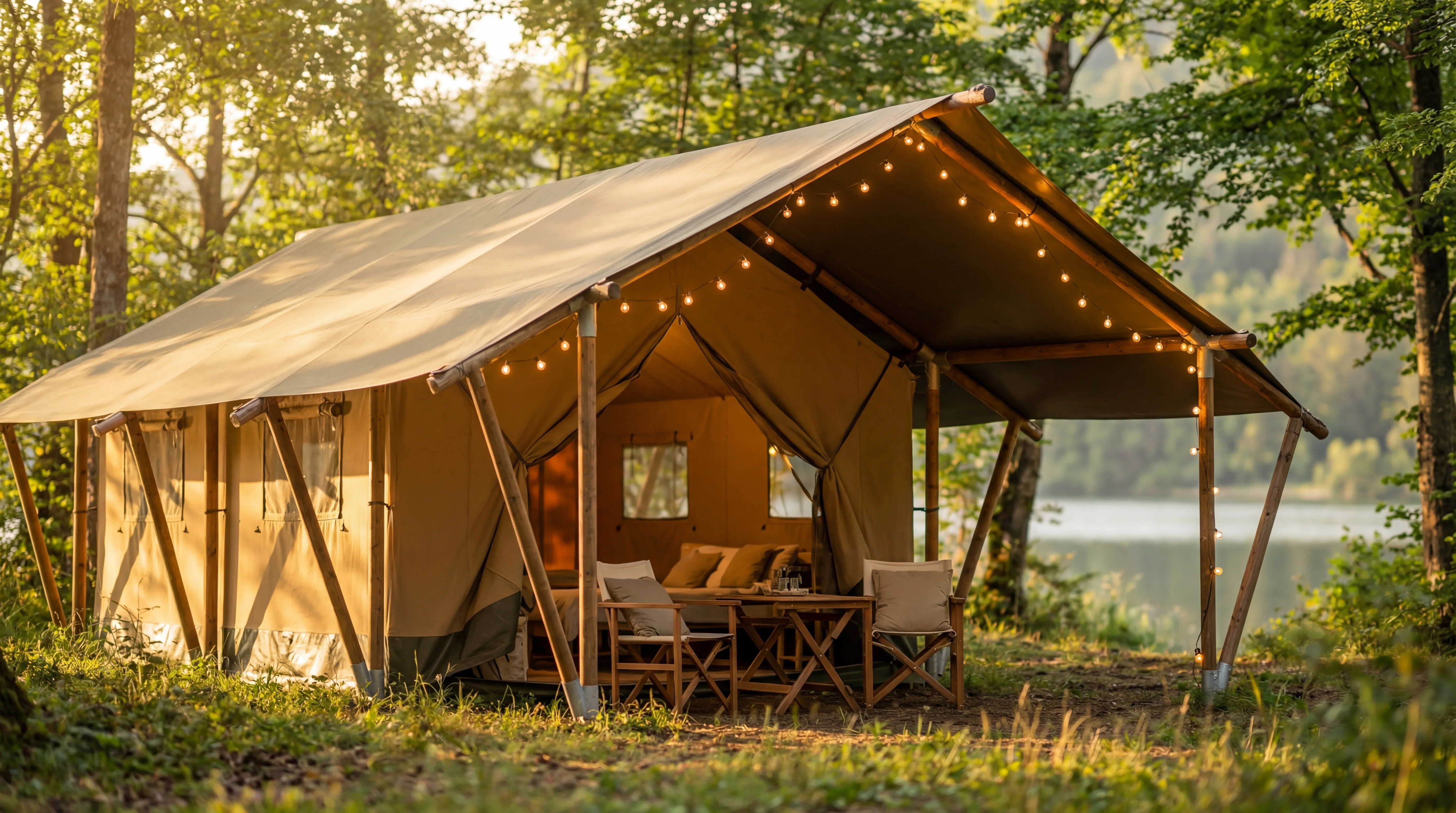 Safari camping tent by BNC