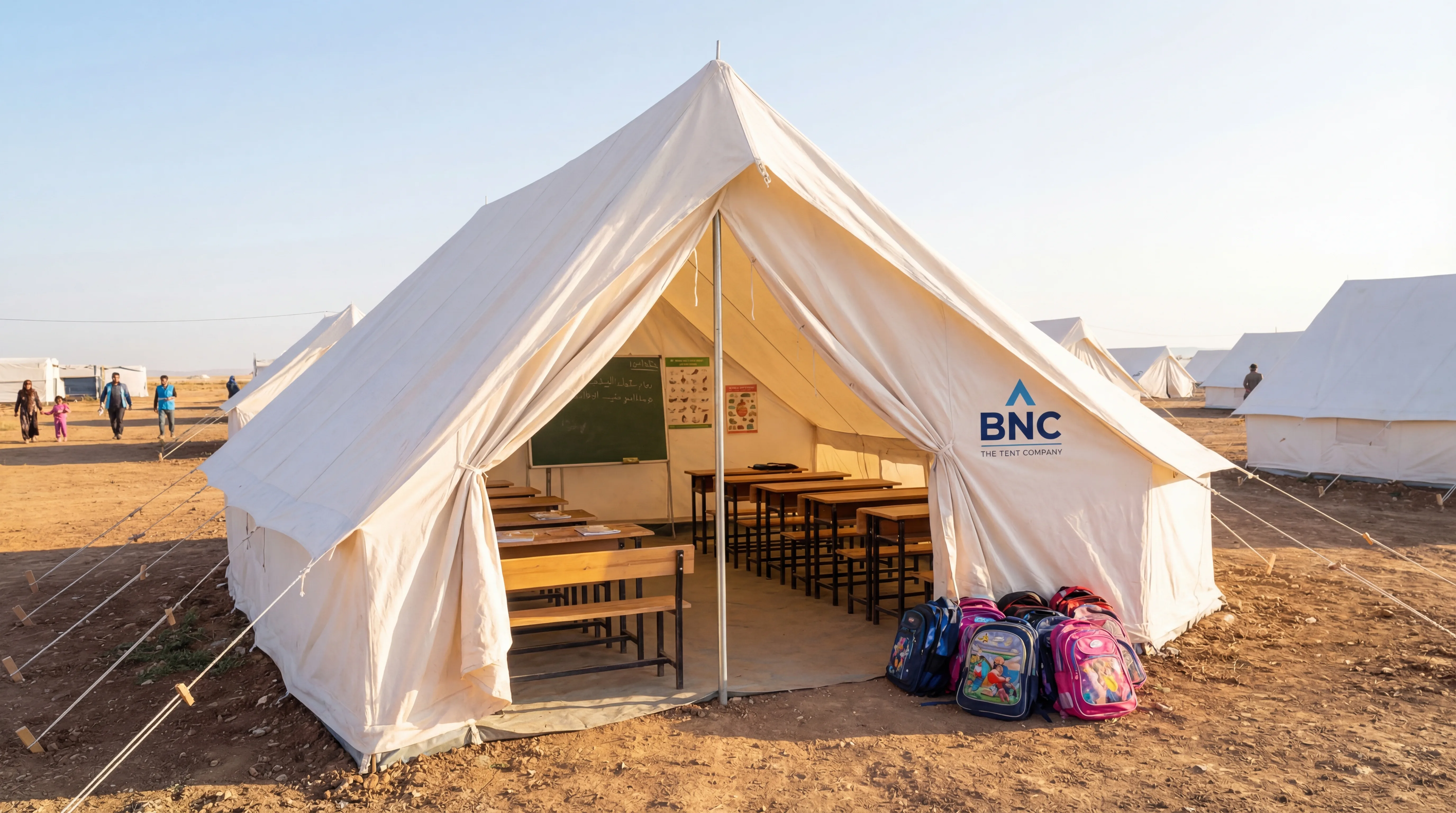 School classroom tent by BNC